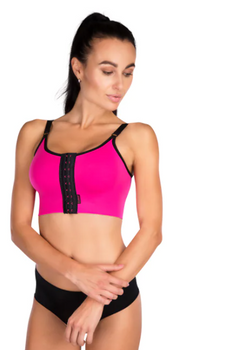 Biustonosz kompresyjny LIpoelastic  PI Relax _różowy