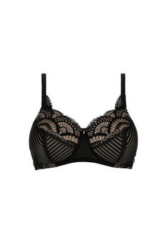 Biustonosz dla Amazonek  usztywniony  Amoena Karolina SBP_ czarny/beż