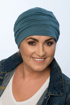 Turban po chemioterapii  Zuzanna CP- CZARNY