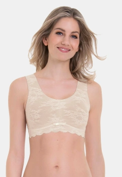 Biustonosz bezszwowy bez fiszbin Anita Essentials Lace 5400_krem