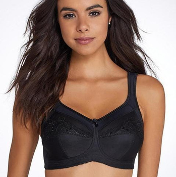 Biustonosz dla Amazonek bez fiszbin Amoena Isadora SB_(czarny)